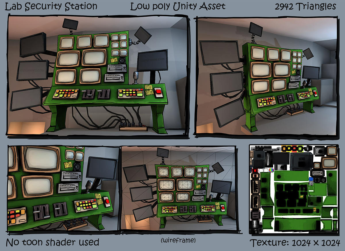 Lab Security Station (Unity)